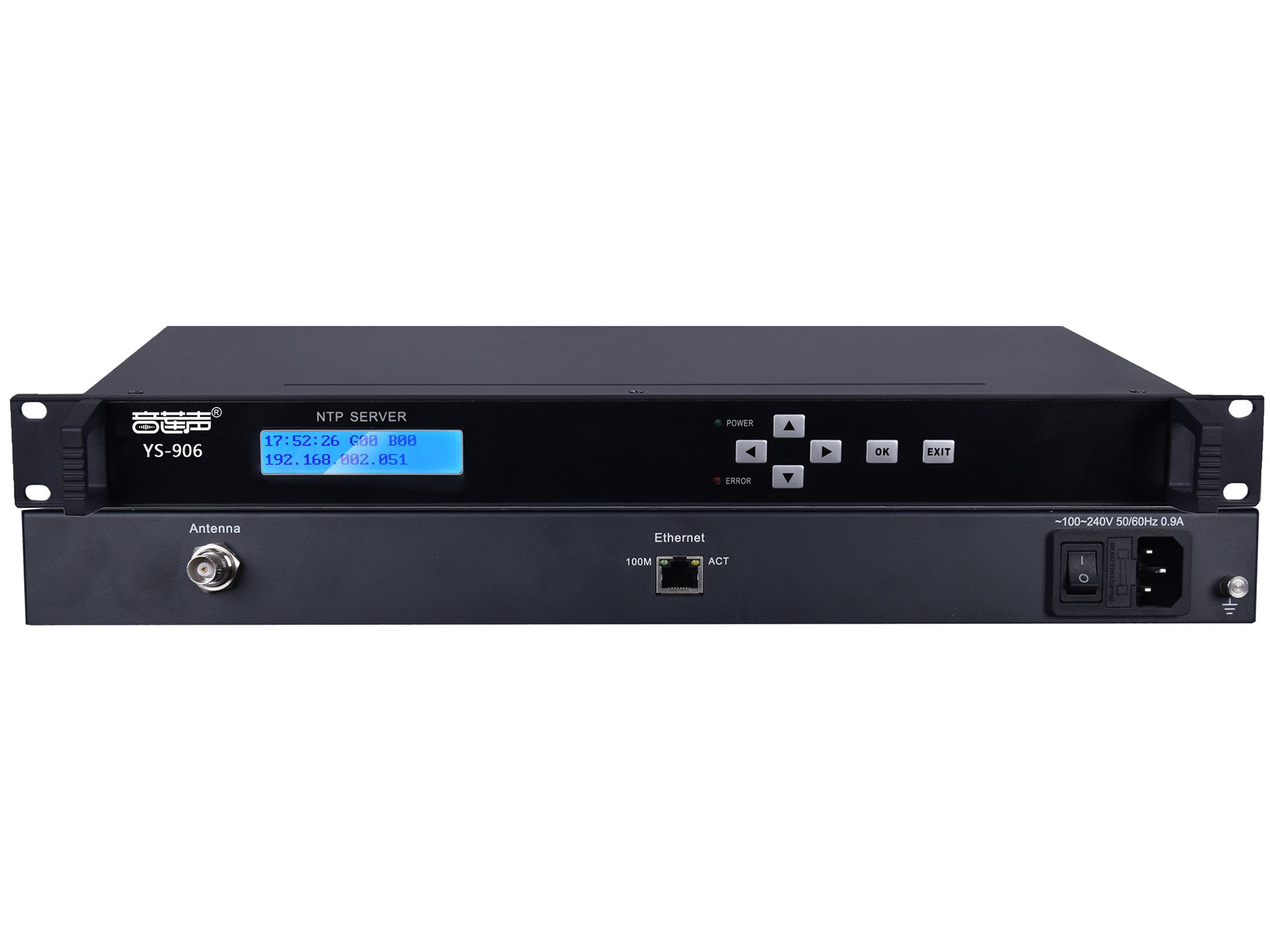 IP网络北斗校时器